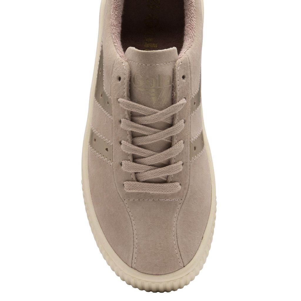 Gola Classics Super Court Metallic Sneakers Doradas Colombia | 018FIVSPK