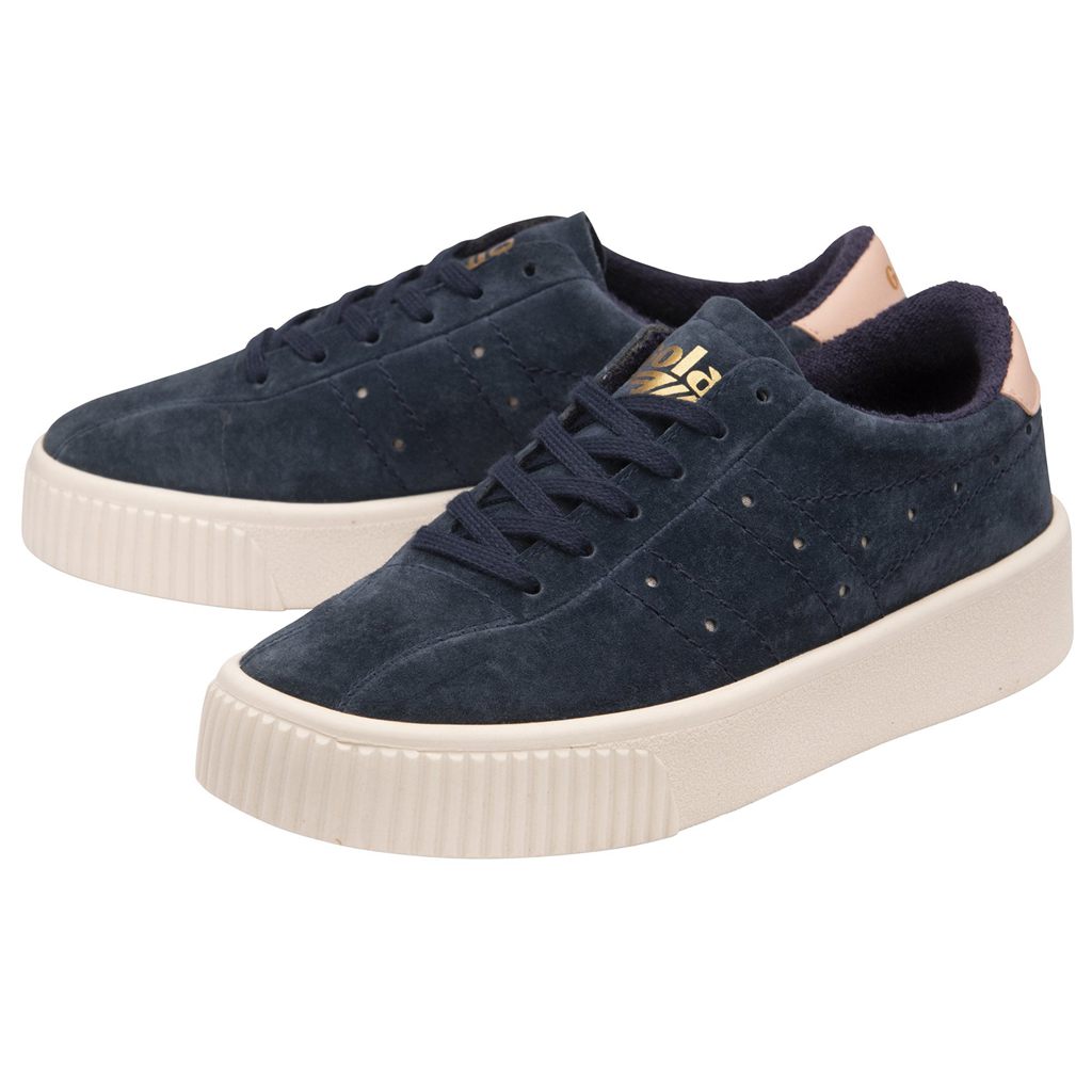 Gola Classics Super Court Suede Sneakers Azul Marino Rosas Colombia | 097EWHBKU