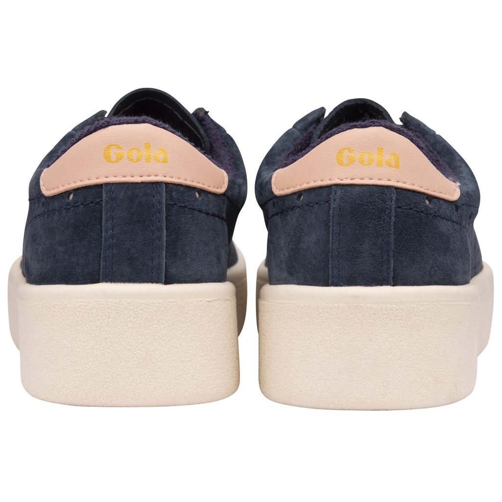 Gola Classics Super Court Suede Sneakers Azul Marino Rosas Colombia | 097EWHBKU