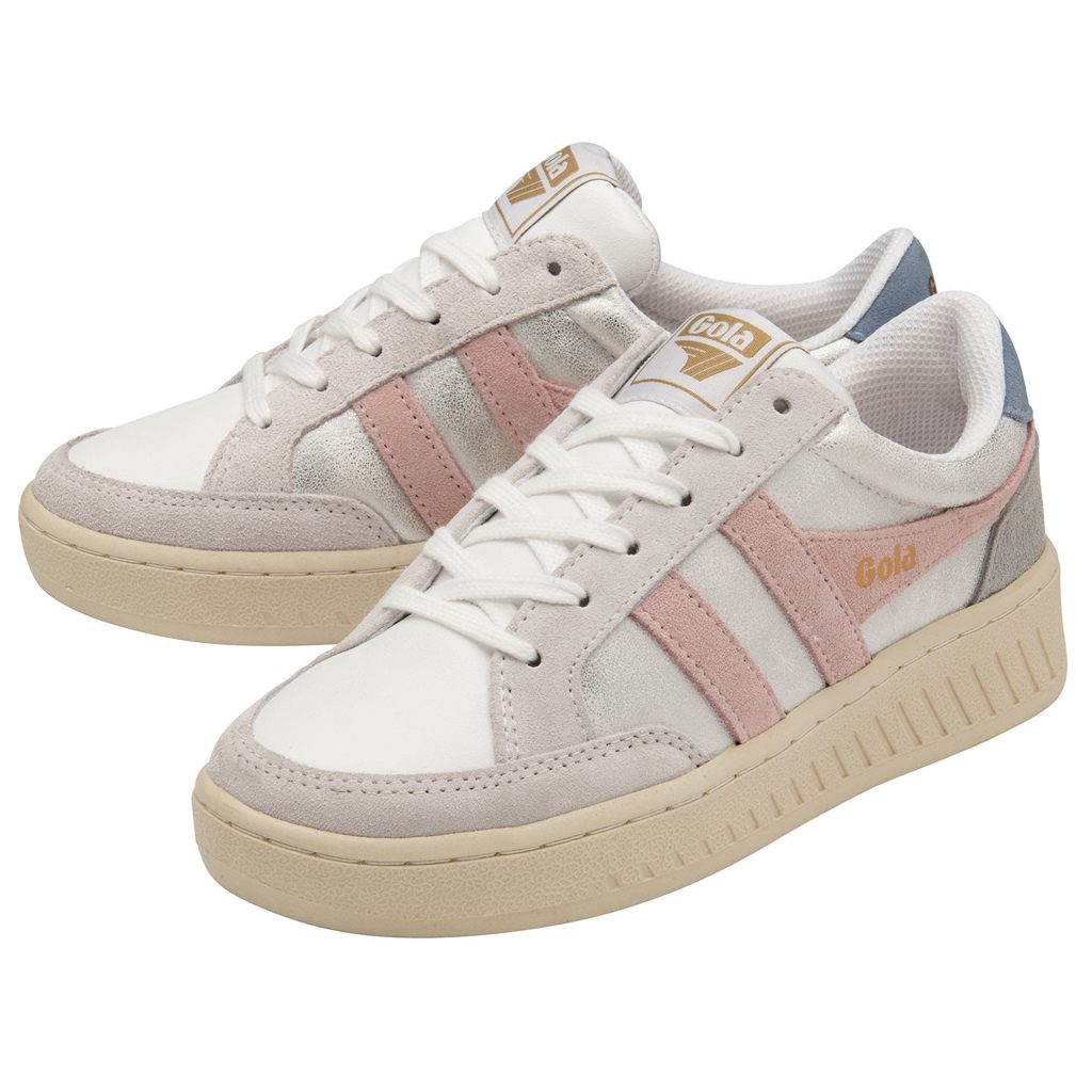 Gola Classics Superslam Blaze Sneakers Blancas Rosas Colombia | 190YCHUEG