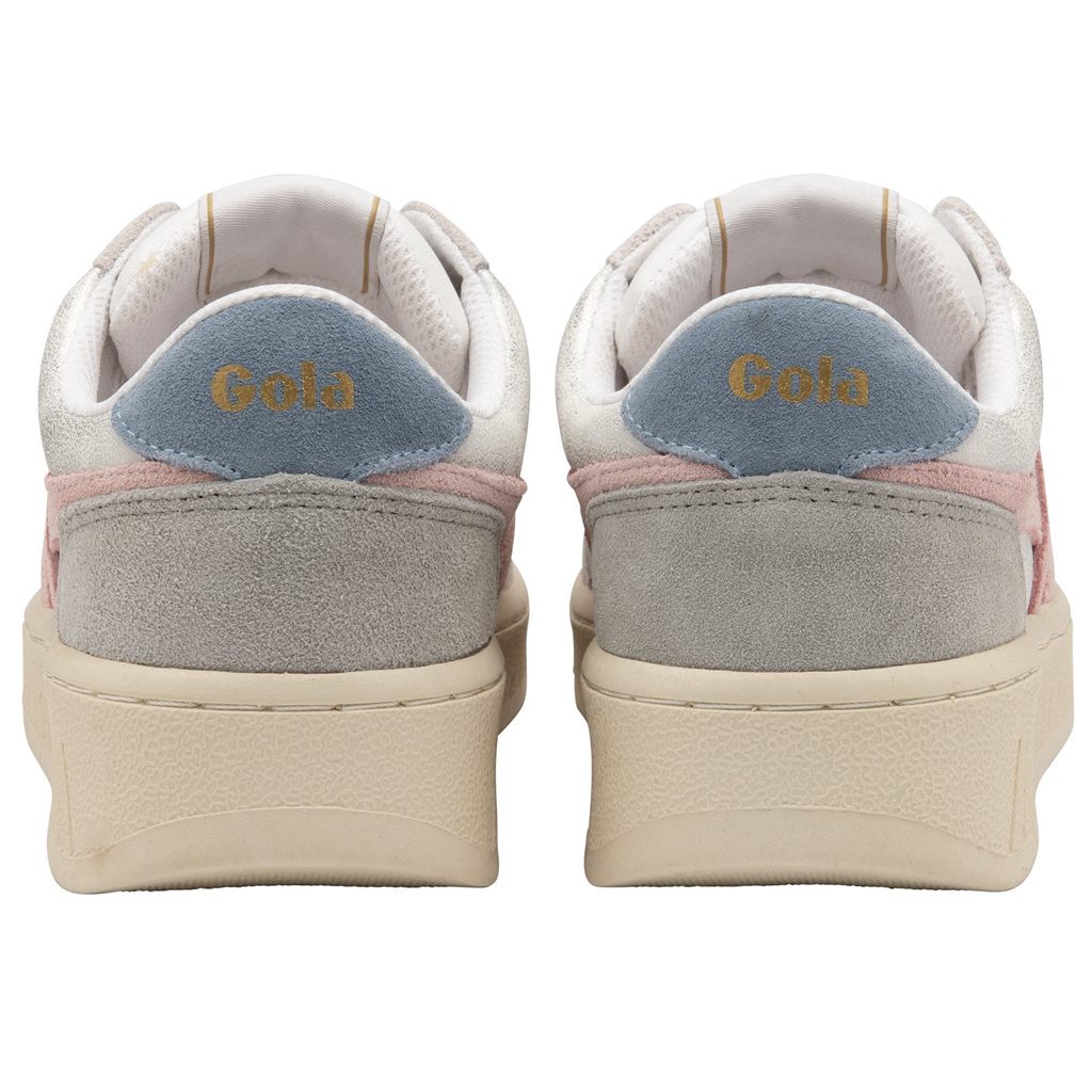 Gola Classics Superslam Blaze Sneakers Blancas Rosas Colombia | 190YCHUEG