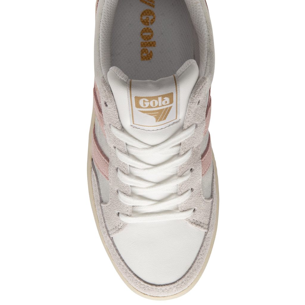 Gola Classics Superslam Blaze Sneakers Blancas Rosas Colombia | 190YCHUEG