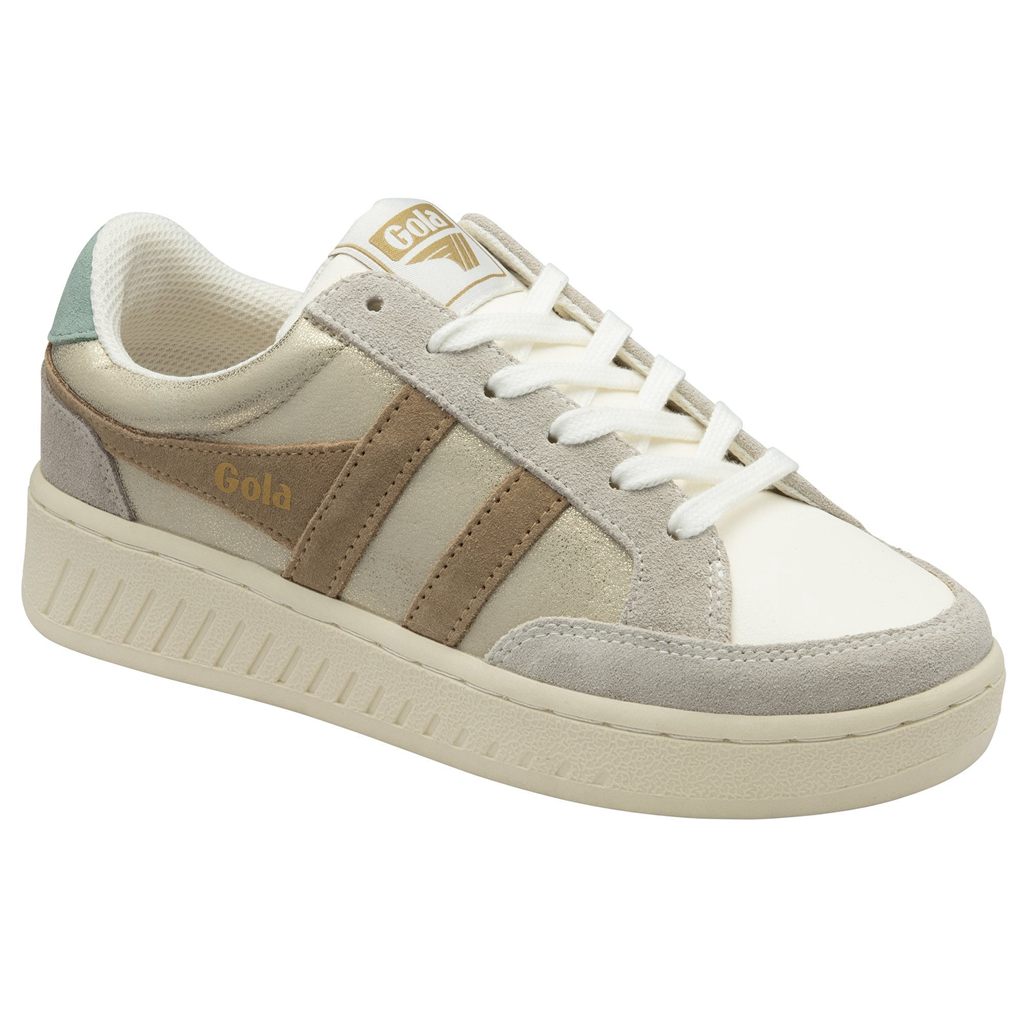 Gola Classics Superslam Blaze Sneakers Doradas Verde Menta Verde Colombia | 014WCXEJY