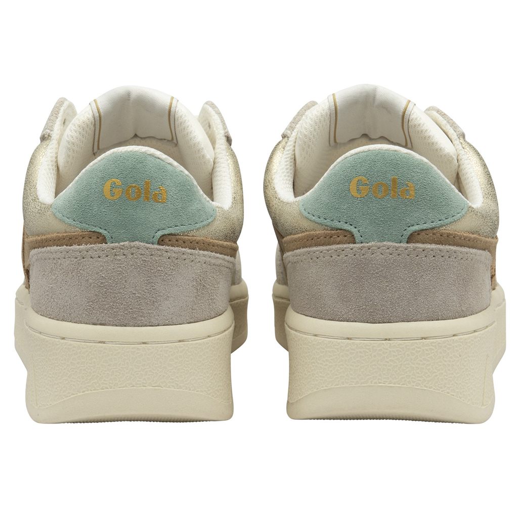 Gola Classics Superslam Blaze Sneakers Doradas Verde Menta Verde Colombia | 014WCXEJY
