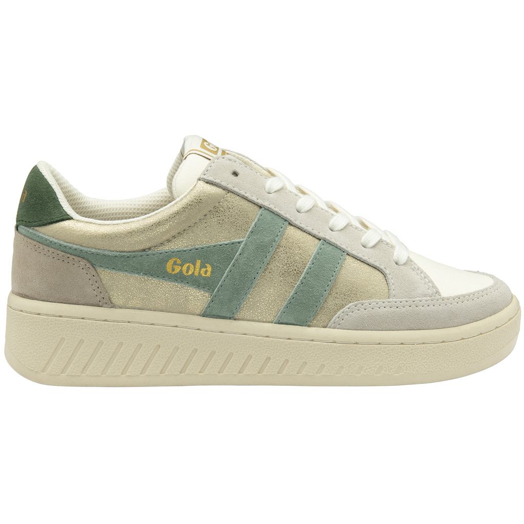 Gola Classics Superslam Blaze Sneakers Doradas Verde Colombia | 167DSUEZK