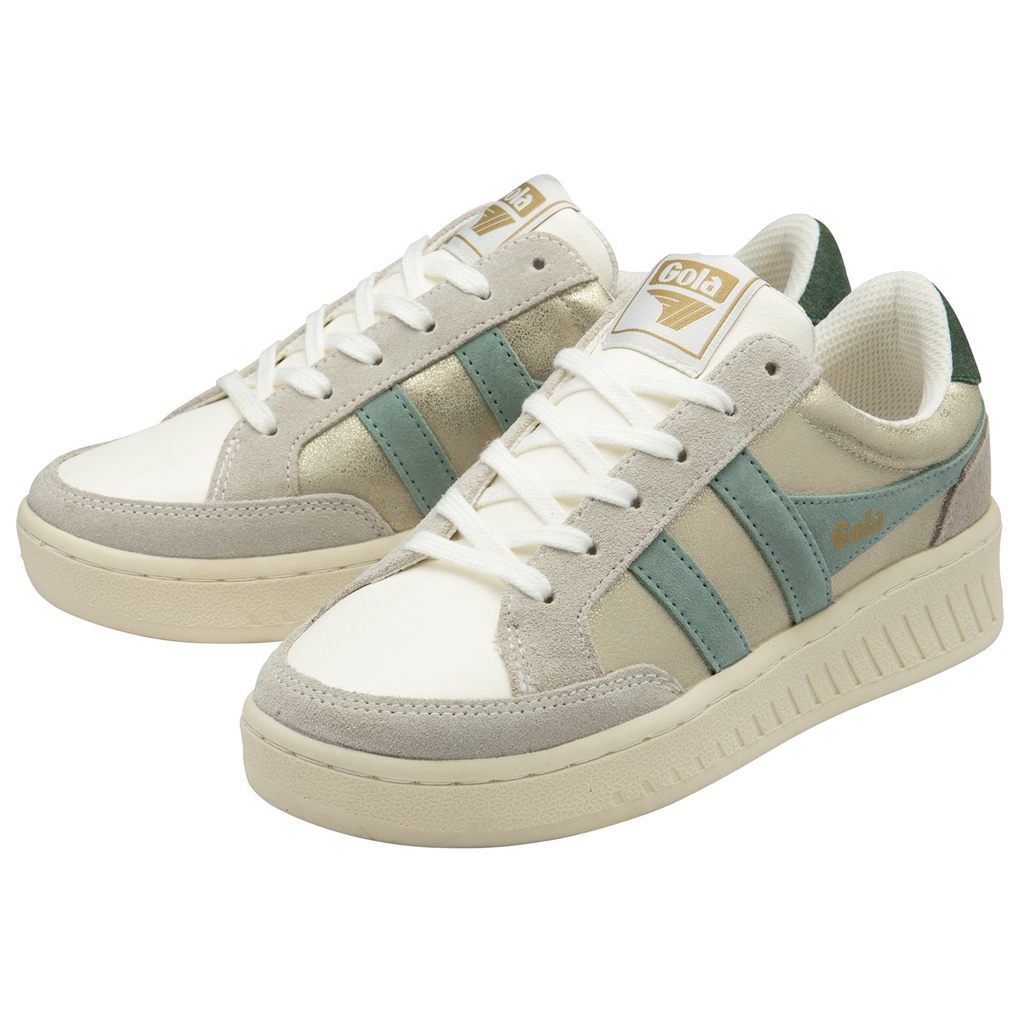 Gola Classics Superslam Blaze Sneakers Doradas Verde Colombia | 167DSUEZK