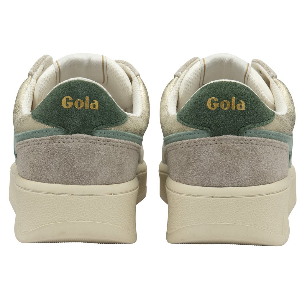 Gola Classics Superslam Blaze Sneakers Doradas Verde Colombia | 167DSUEZK