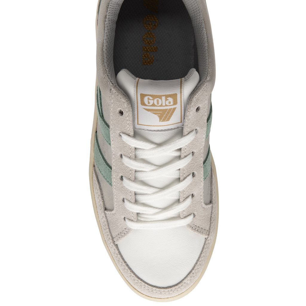 Gola Classics Superslam Blaze Sneakers Plateadas Verde Gris Colombia | 937KZIWCR