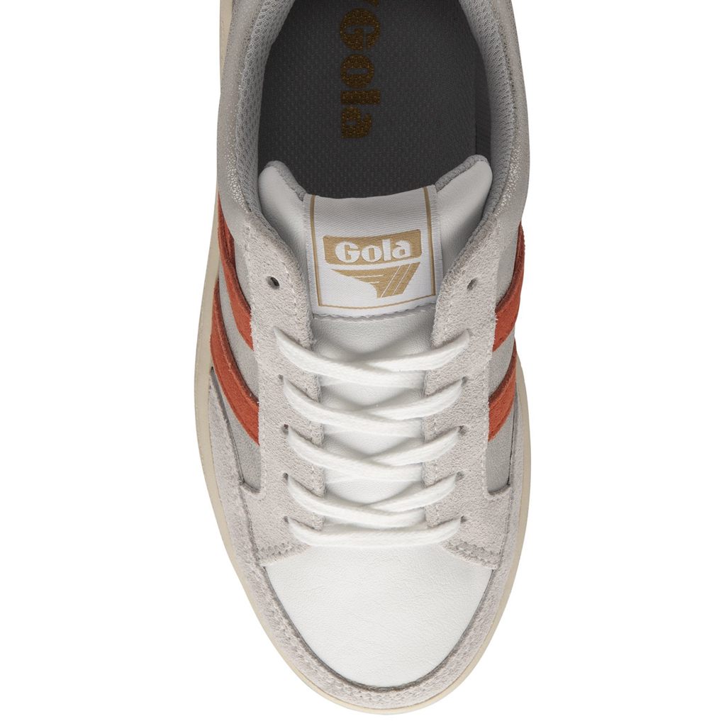 Gola Classics Superslam Blaze Sneakers Plateadas Coral Colombia | 120VIKAJU