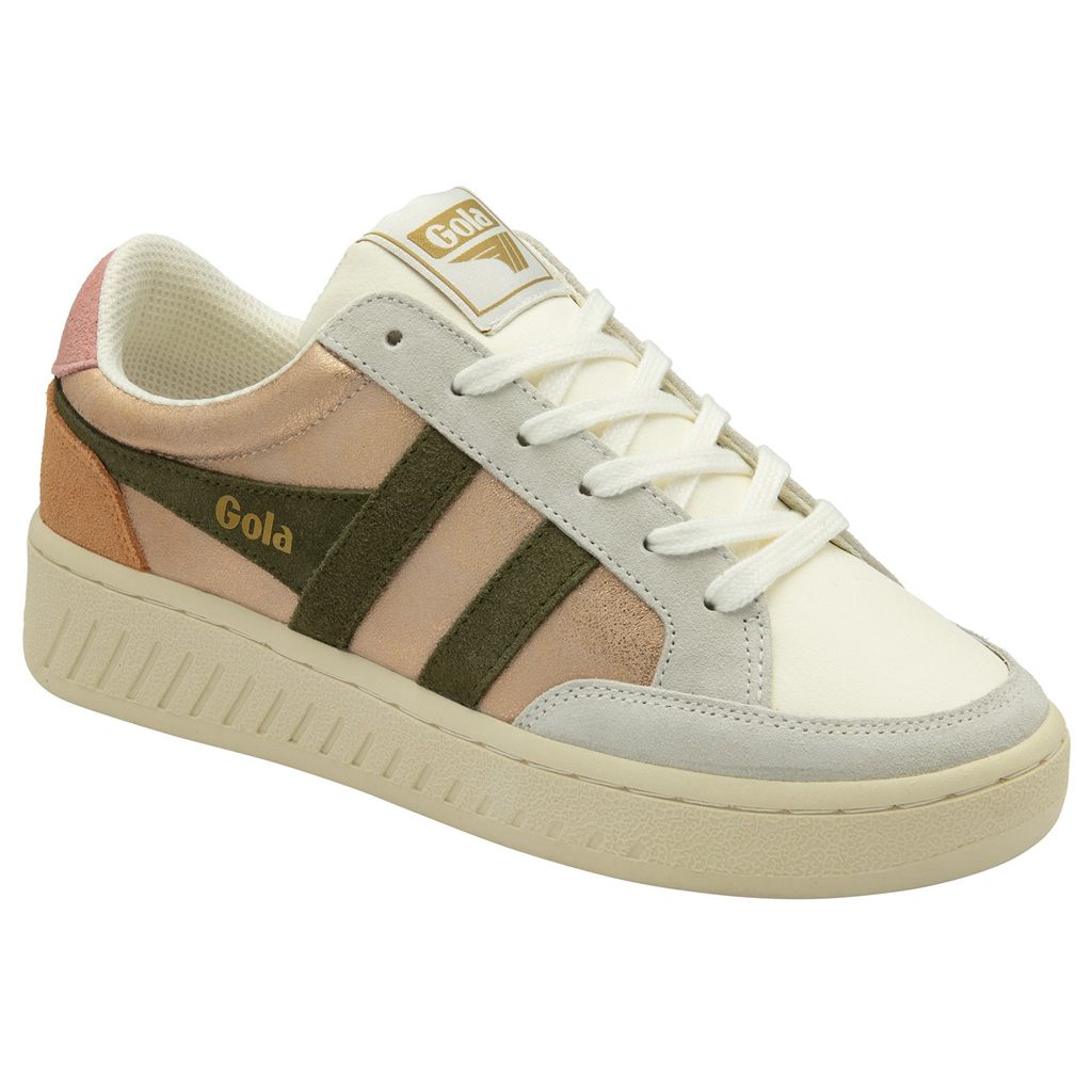 Gola Classics Superslam Blaze Sneakers Rosas Doradas Kaki Coral Rosas Colombia | 371DMYXPS