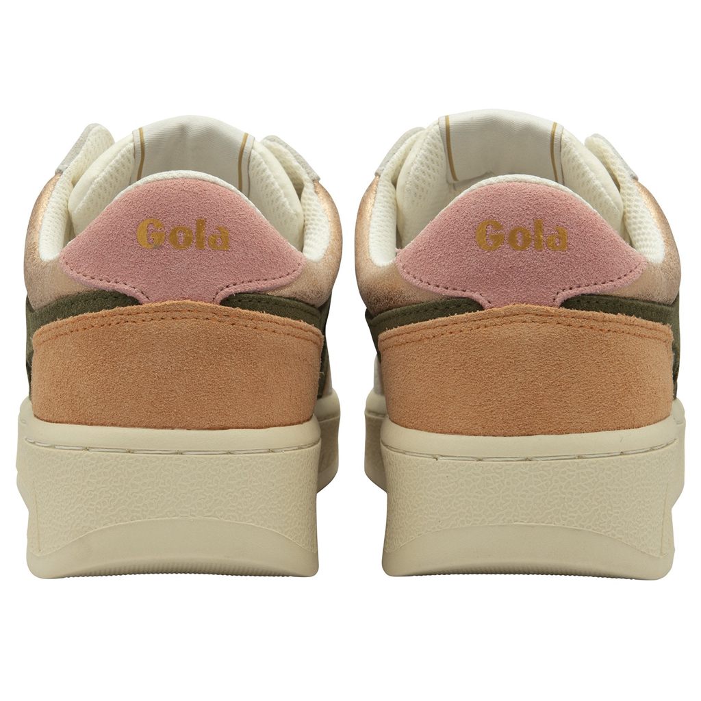 Gola Classics Superslam Blaze Sneakers Rosas Doradas Kaki Coral Rosas Colombia | 371DMYXPS