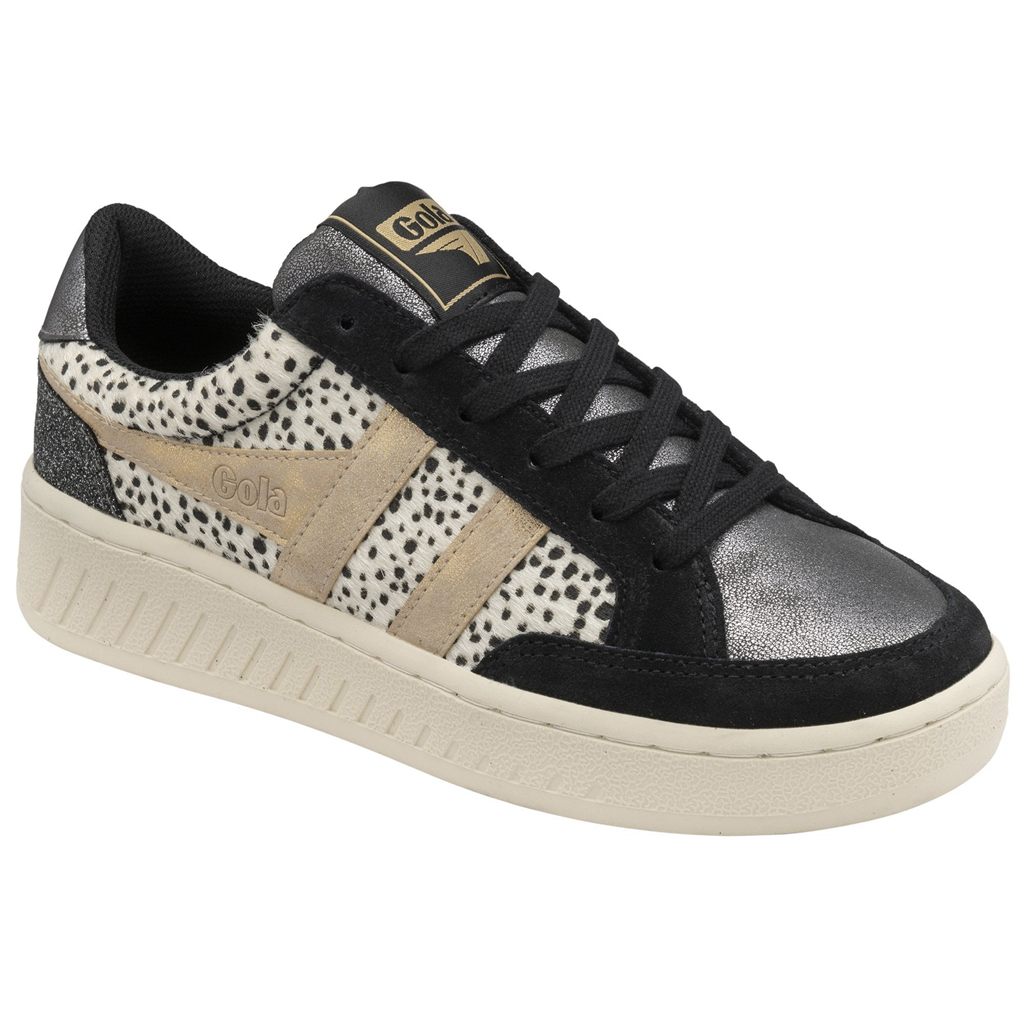 Gola Classics Superslam Sneakers Negras Doradas Colombia | 713RDBGHS
