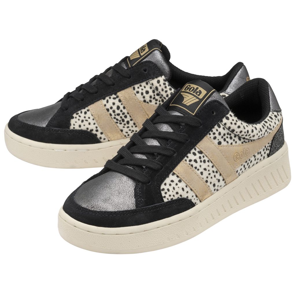Gola Classics Superslam Sneakers Negras Doradas Colombia | 713RDBGHS