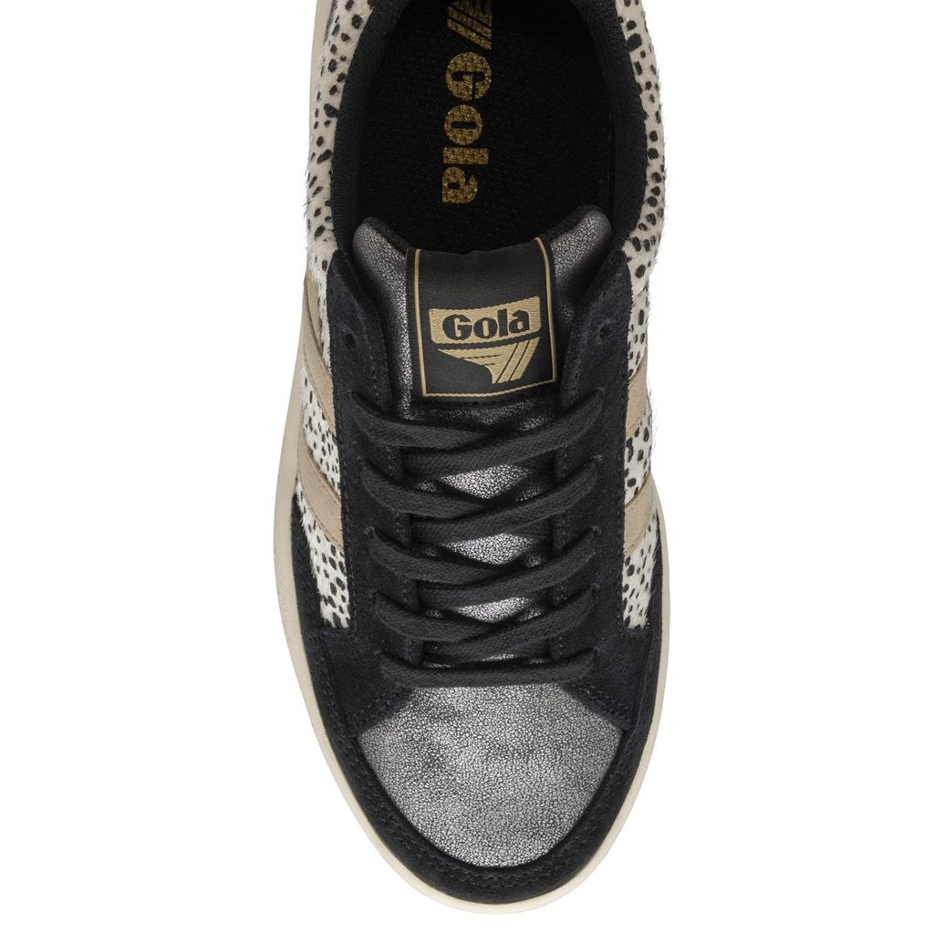 Gola Classics Superslam Sneakers Negras Doradas Colombia | 713RDBGHS