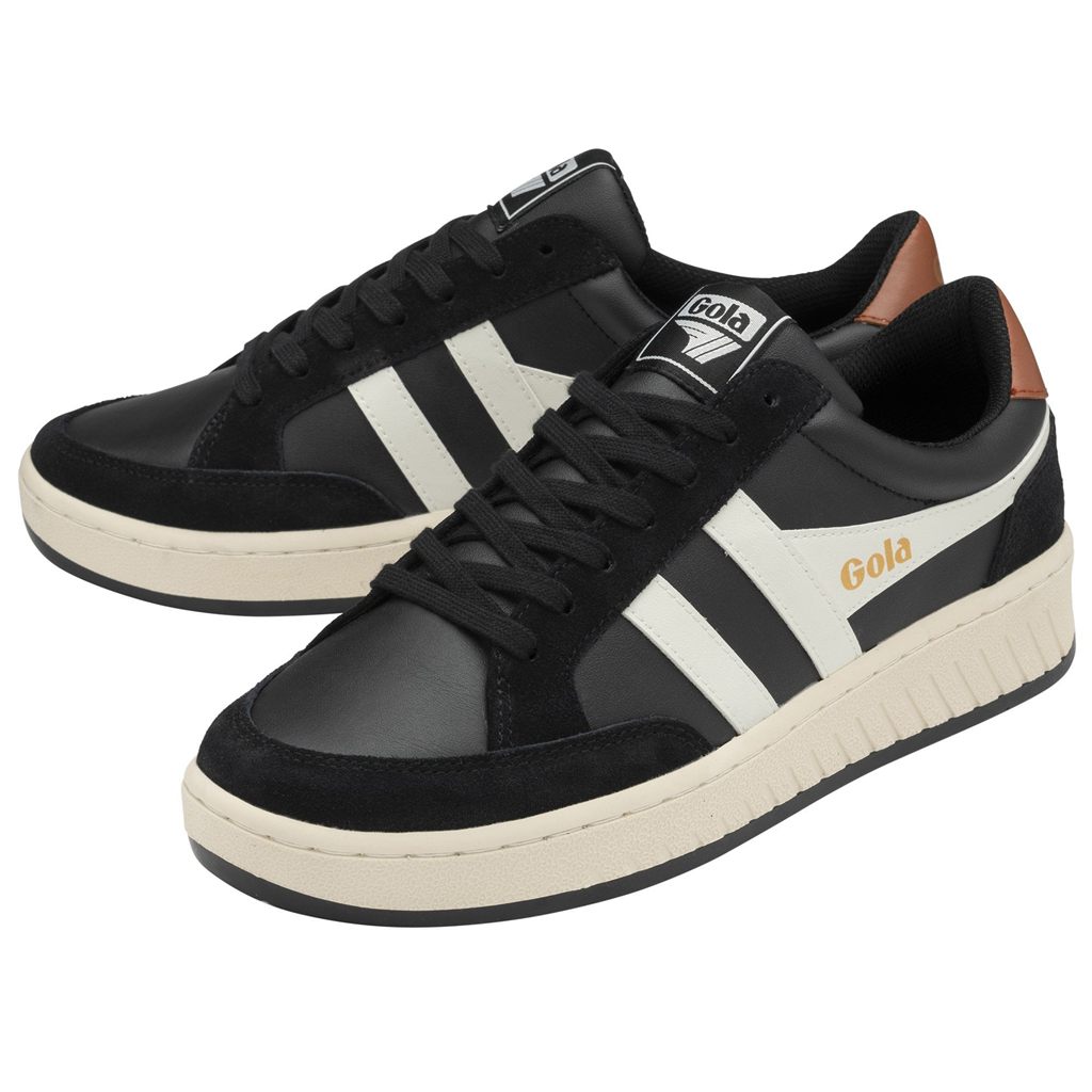 Gola Classics Superslam Sneakers Negras Blancas Naranjas Colombia | 672SUXLQJ