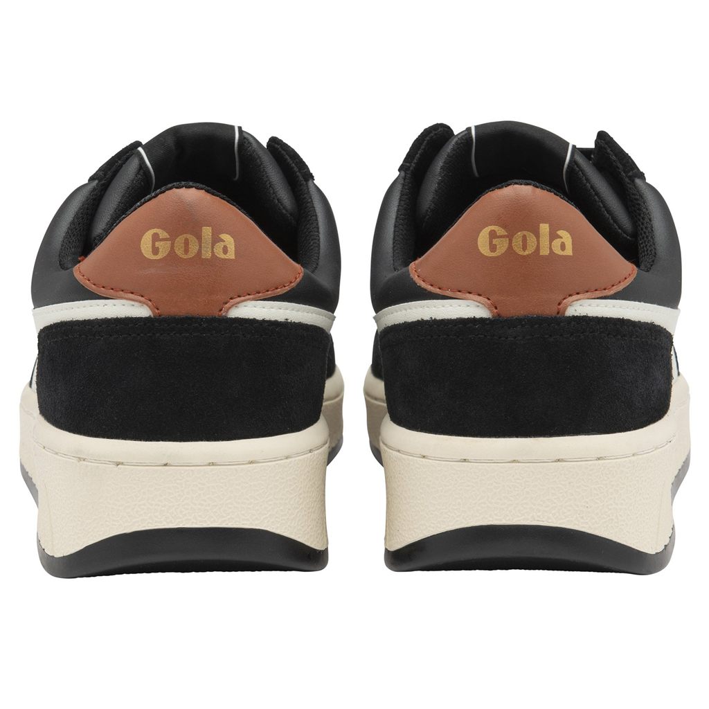 Gola Classics Superslam Sneakers Negras Blancas Naranjas Colombia | 672SUXLQJ