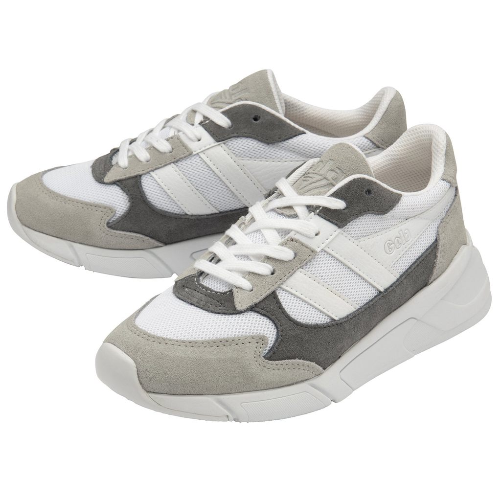 Gola Classics Tempest Sneakers Blancas Gris Claro Colombia | 918GIDFYQ