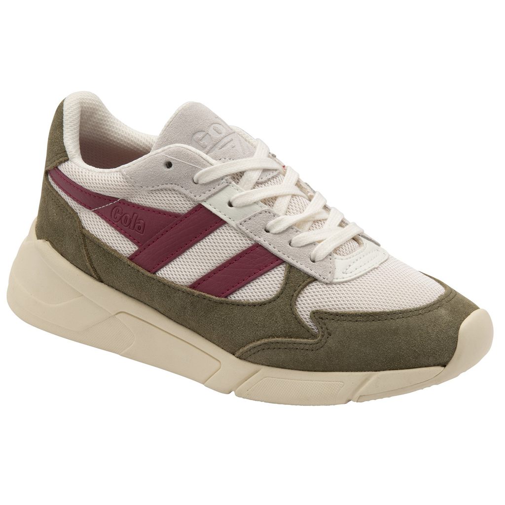Gola Classics Tempest Sneakers Blancas Kaki Colombia | 914ETGUSJ