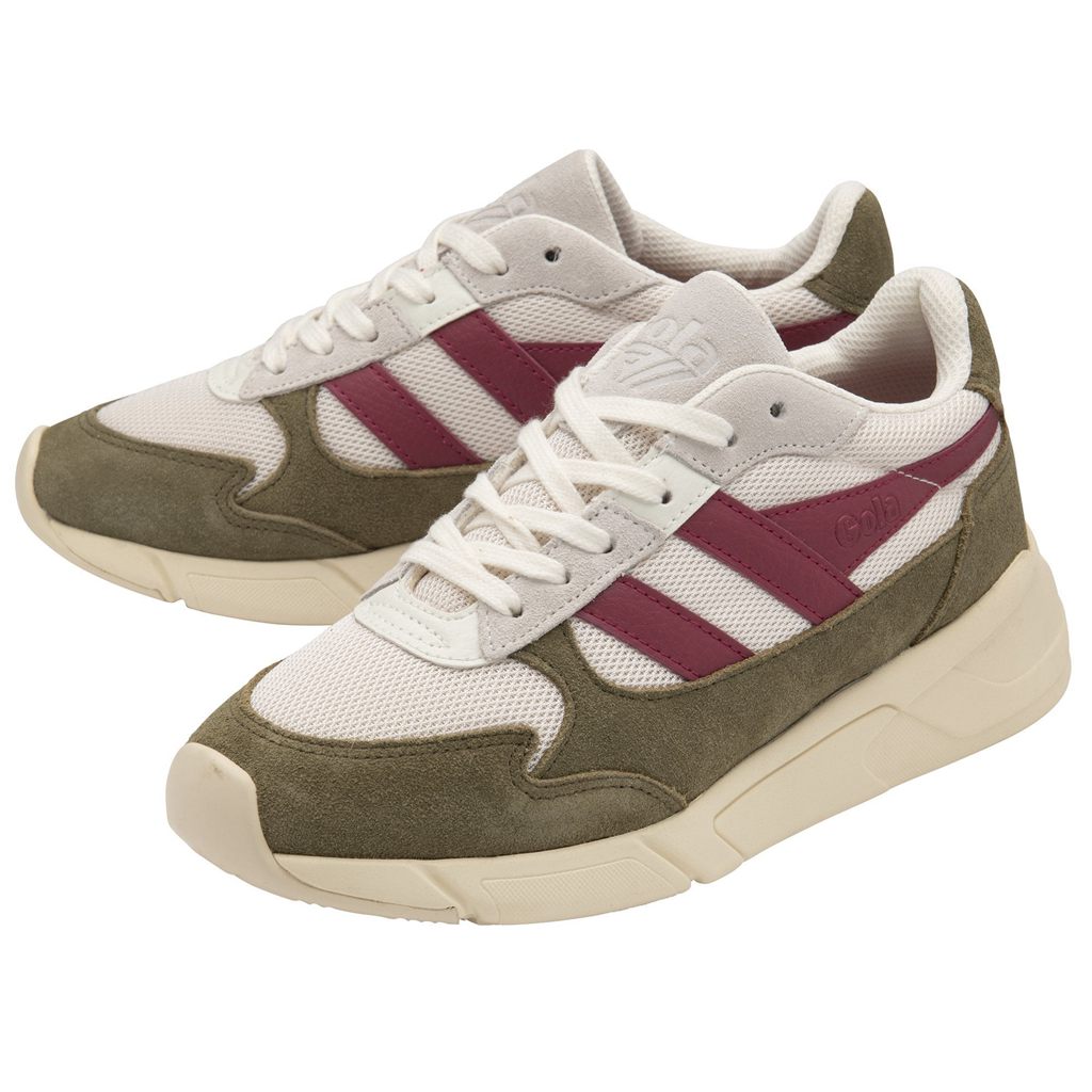 Gola Classics Tempest Sneakers Blancas Kaki Colombia | 914ETGUSJ