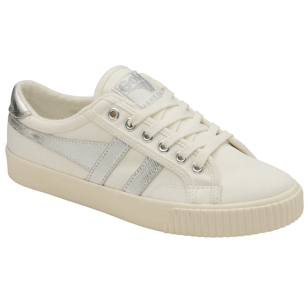 Gola Classics Tennis Mark Cox Sneakers Blancas Plateadas Colombia | 652XPVQZW