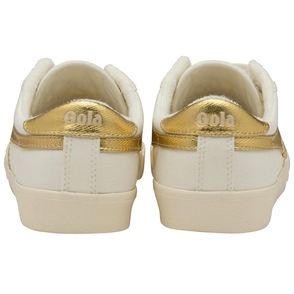 Gola Classics Tennis Mark Cox Sneakers Blancas Doradas Colombia | 167LJEXVB