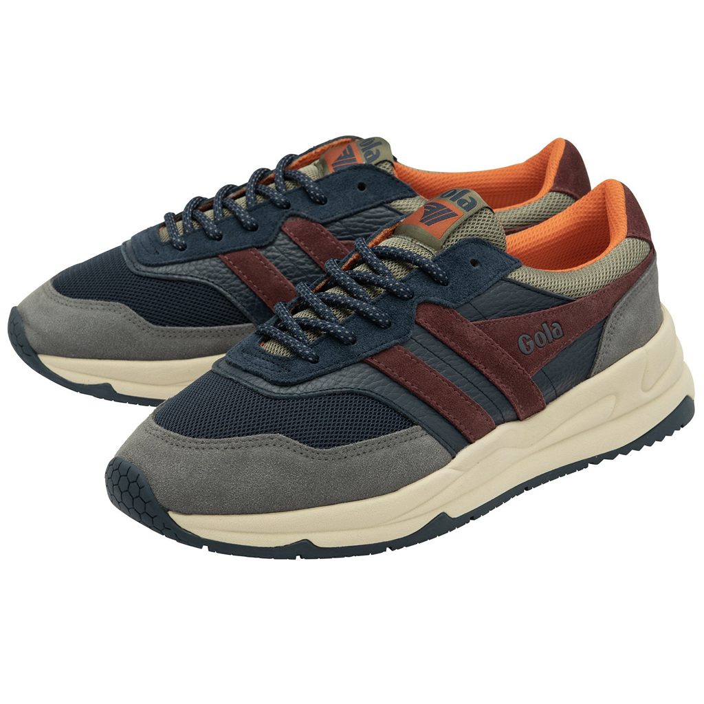 Gola Classics Titan Sneakers Azul Marino Burdeos Colombia | 952FRJGSI