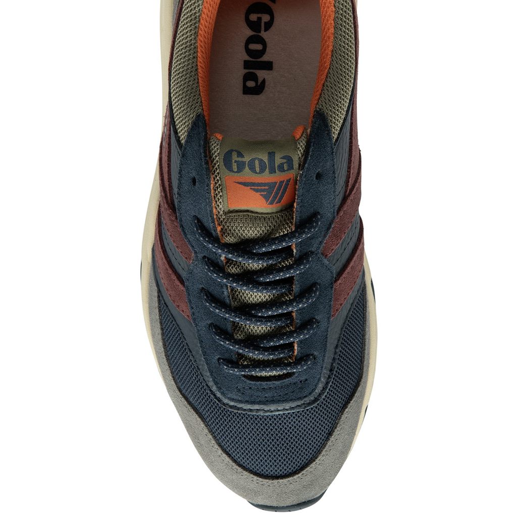 Gola Classics Titan Sneakers Azul Marino Burdeos Colombia | 952FRJGSI