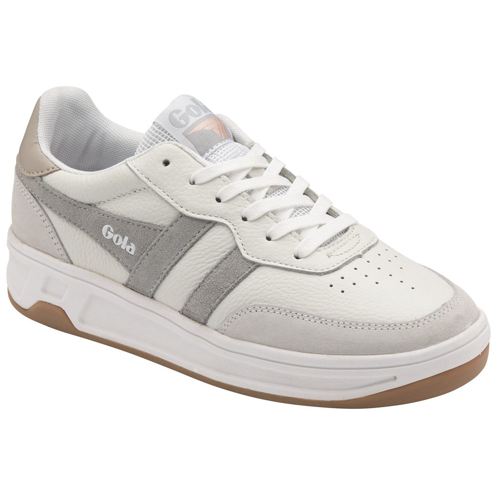Gola Classics Topspin Sneakers Blancas Gris Claro Colombia | 069NVDKTX