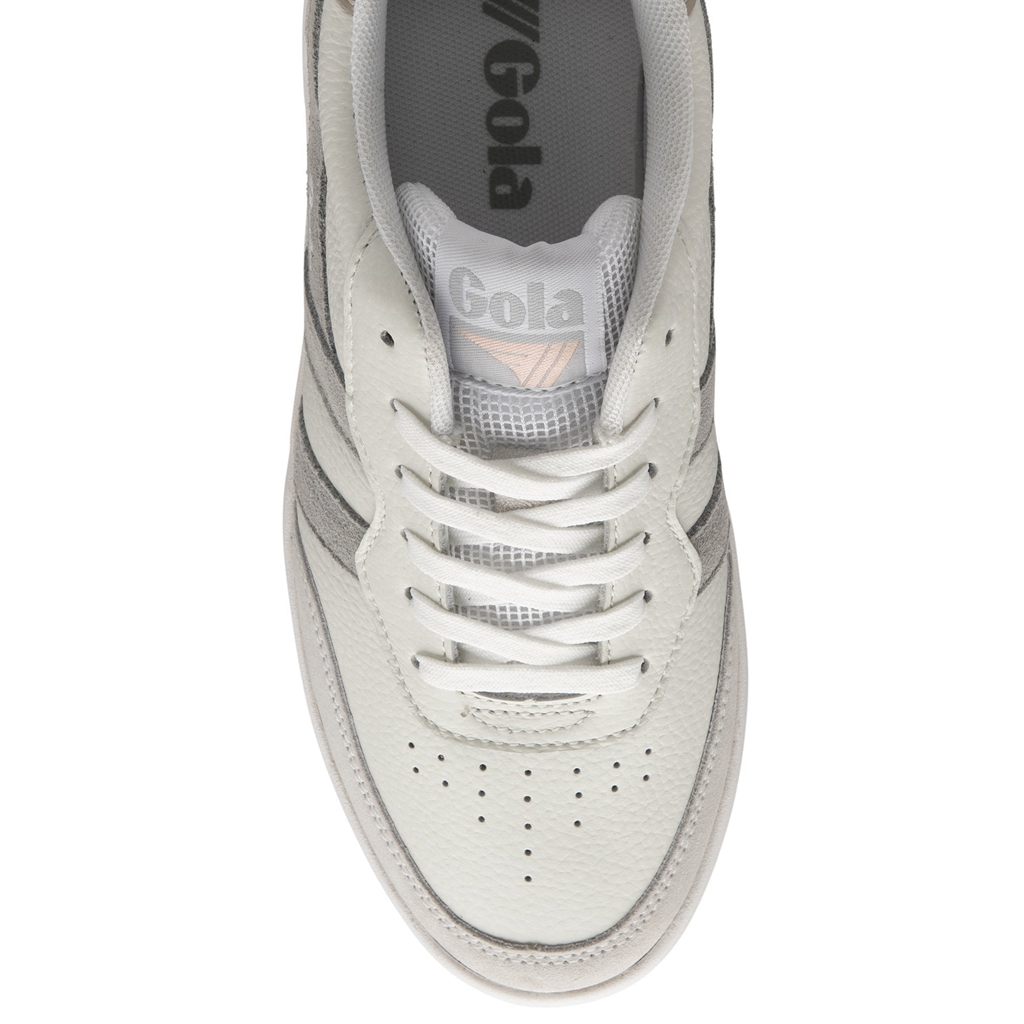 Gola Classics Topspin Sneakers Blancas Gris Claro Colombia | 069NVDKTX