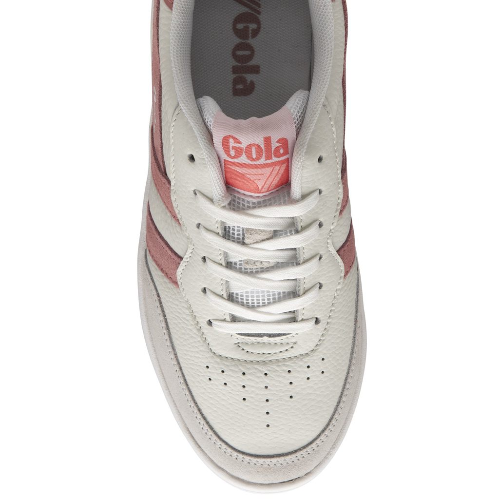 Gola Classics Topspin Sneakers Blancas Rosas Coral Rosas Colombia | 682TCUZYS