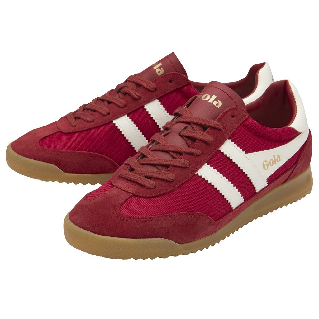 Gola Classics Tornado Sneakers Rojas Oscuro Blancas Colombia | 764YEOBWX