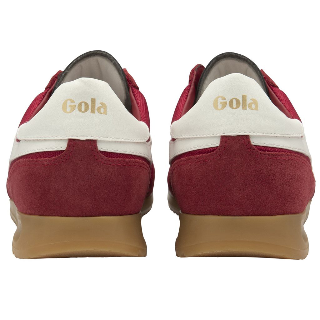 Gola Classics Tornado Sneakers Rojas Oscuro Blancas Colombia | 764YEOBWX