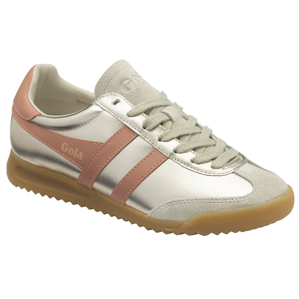 Gola Classics Torpedo Glimmer Sneakers Doradas Colombia | 462NVUHDK