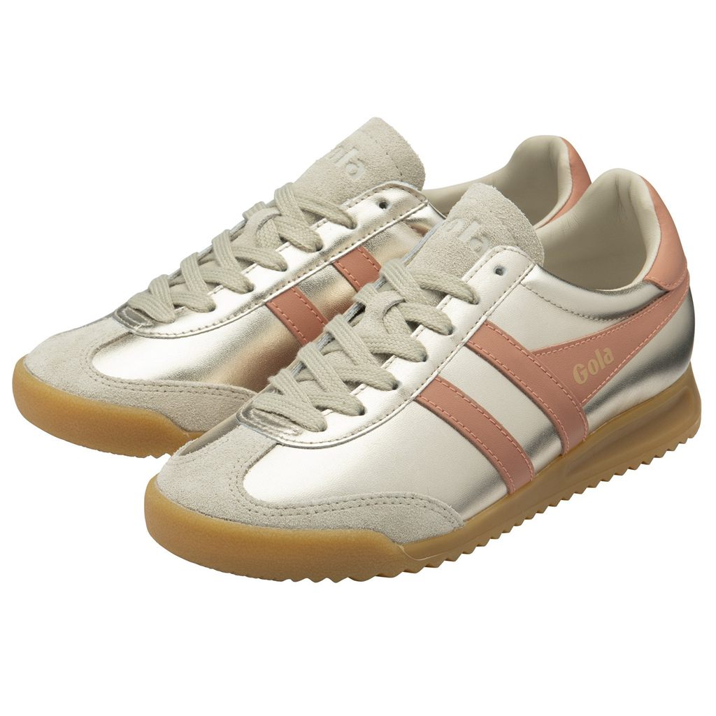 Gola Classics Torpedo Glimmer Sneakers Doradas Colombia | 462NVUHDK