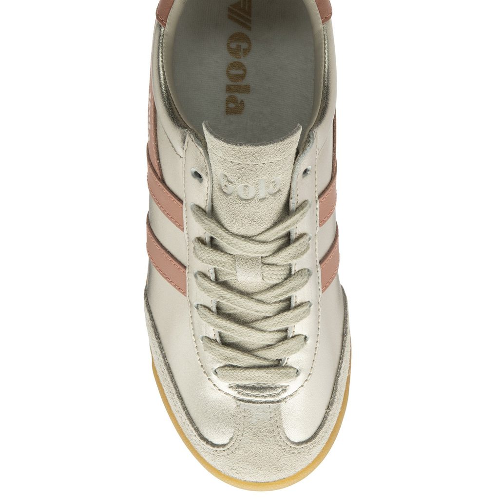 Gola Classics Torpedo Glimmer Sneakers Doradas Colombia | 462NVUHDK