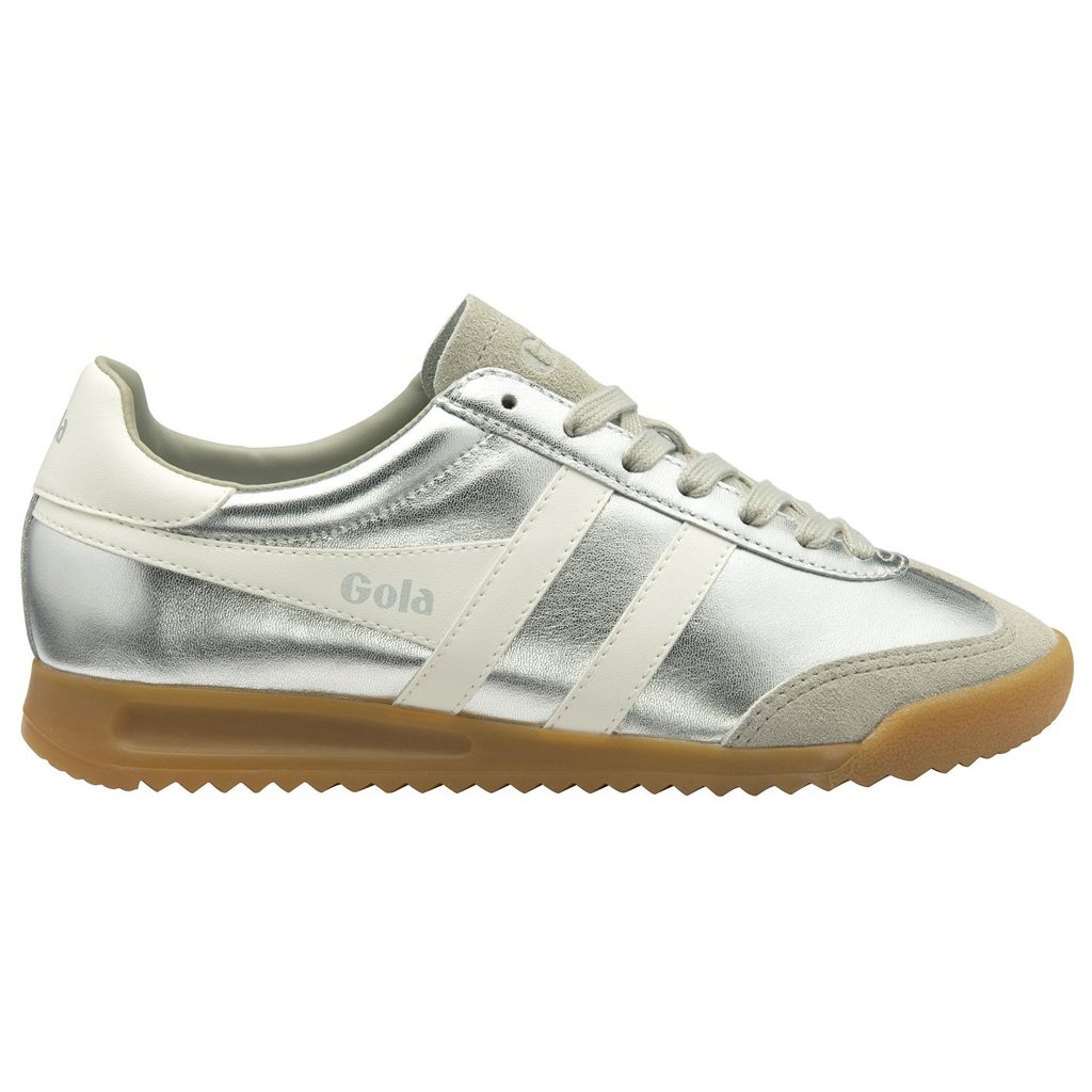 Gola Classics Torpedo Glimmer Sneakers Plateadas Blancas Colombia | 397YEBMTG