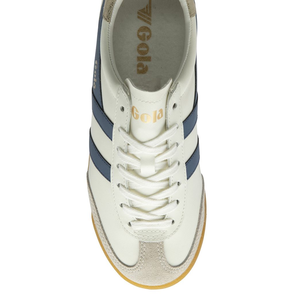 Gola Classics Torpedo Leather Sneakers Blancas Doradas Colombia | 369MEIQLJ