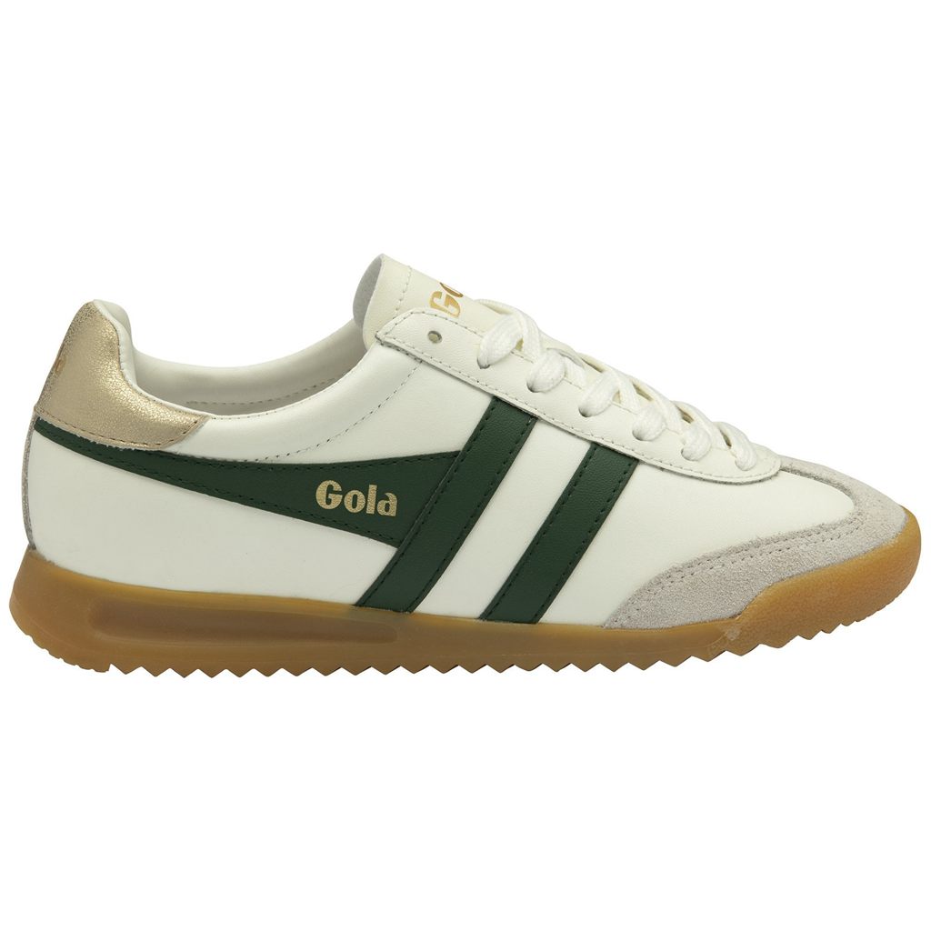 Gola Classics Torpedo Leather Sneakers Blancas Doradas Colombia | 607QBLCUG