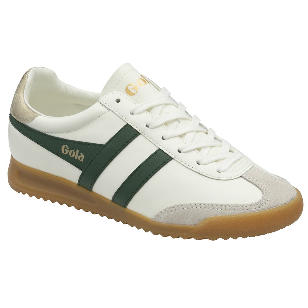 Gola Classics Torpedo Leather Sneakers Blancas Doradas Colombia | 607QBLCUG