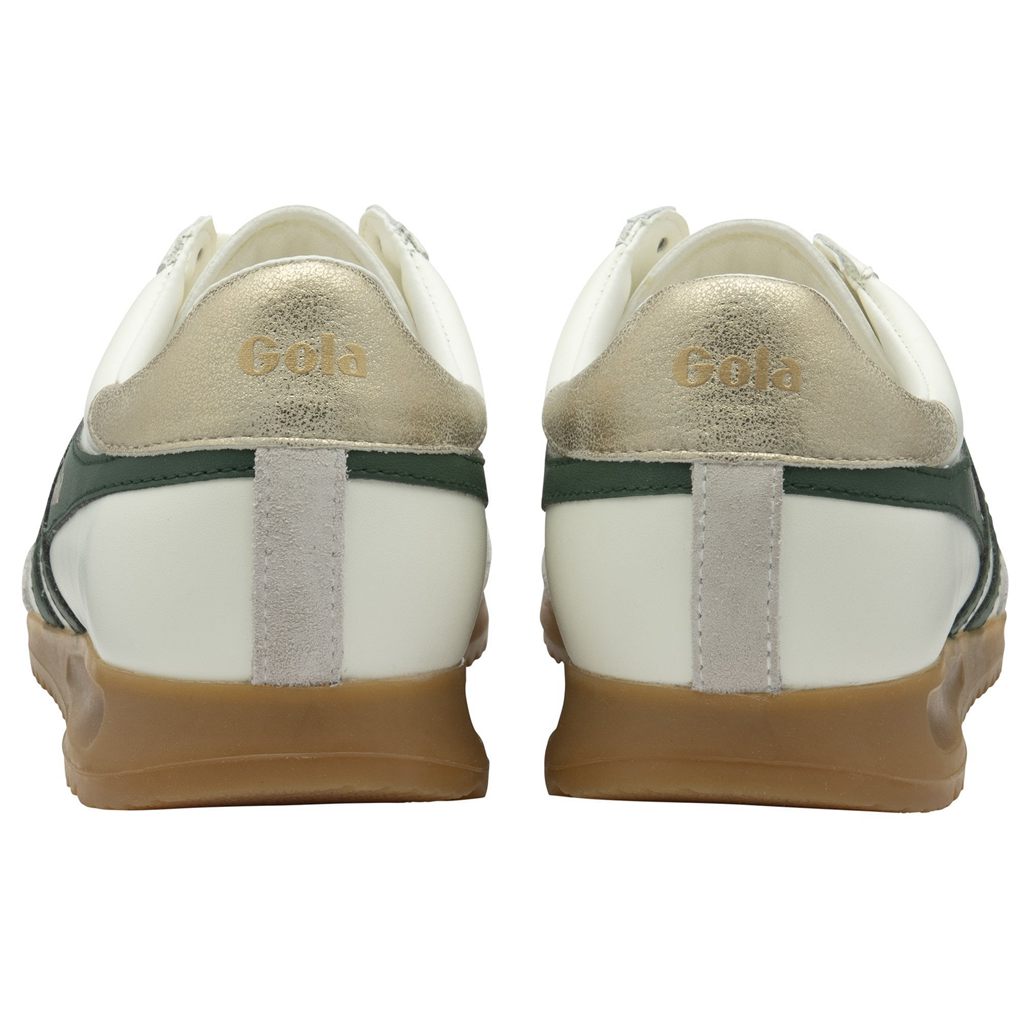 Gola Classics Torpedo Leather Sneakers Blancas Doradas Colombia | 607QBLCUG