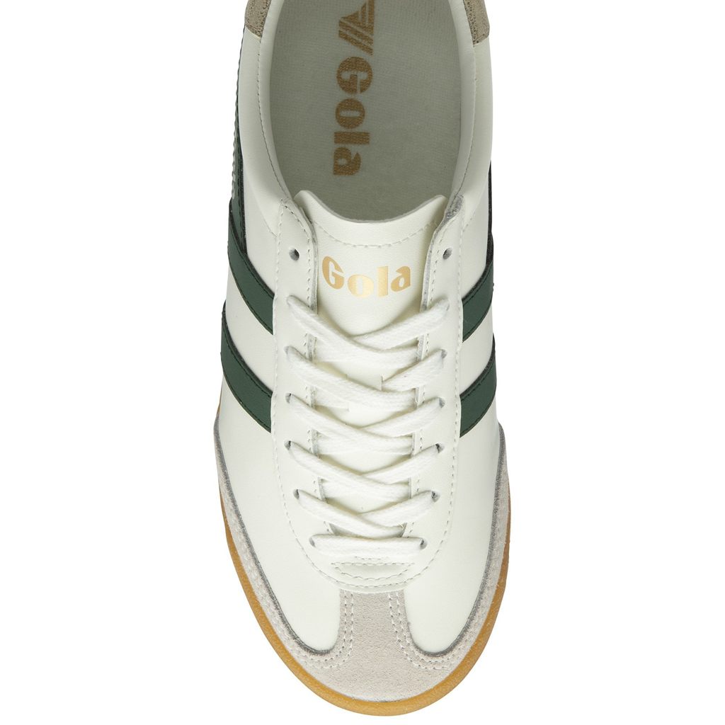 Gola Classics Torpedo Leather Sneakers Blancas Doradas Colombia | 607QBLCUG