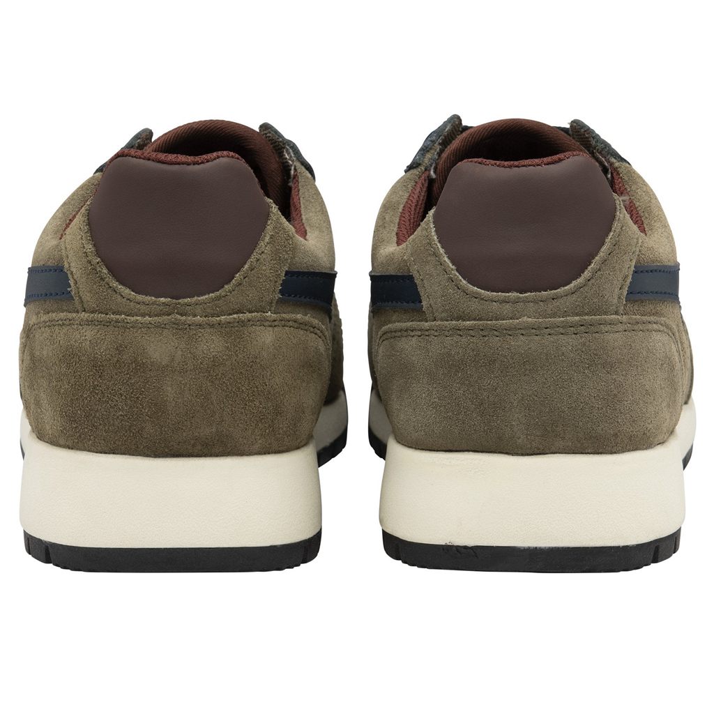 Gola Classics Trek Low Sneakers Kaki Azul Marino Burdeos Colombia | 805ZYSATU