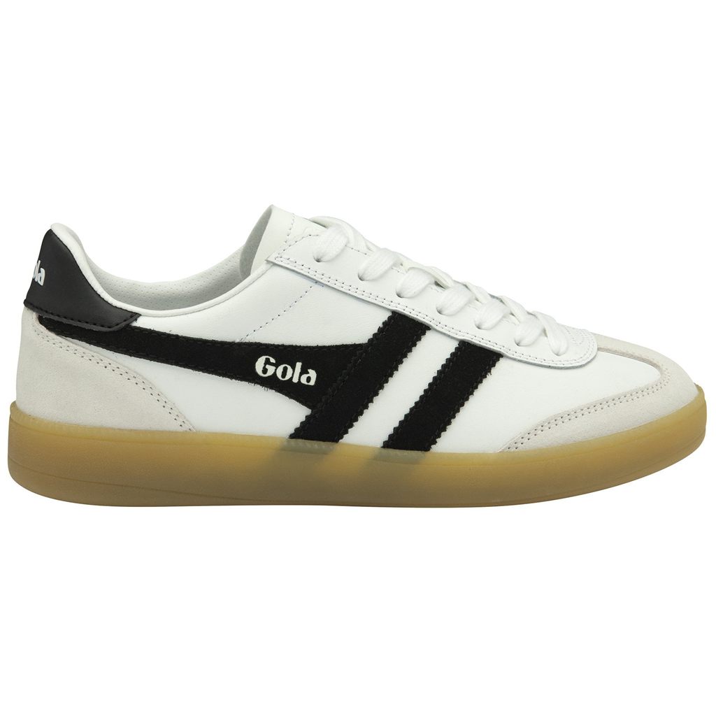Gola Classics Viper Leather Sneakers Blancas Negras Colombia | 340PDNLTR