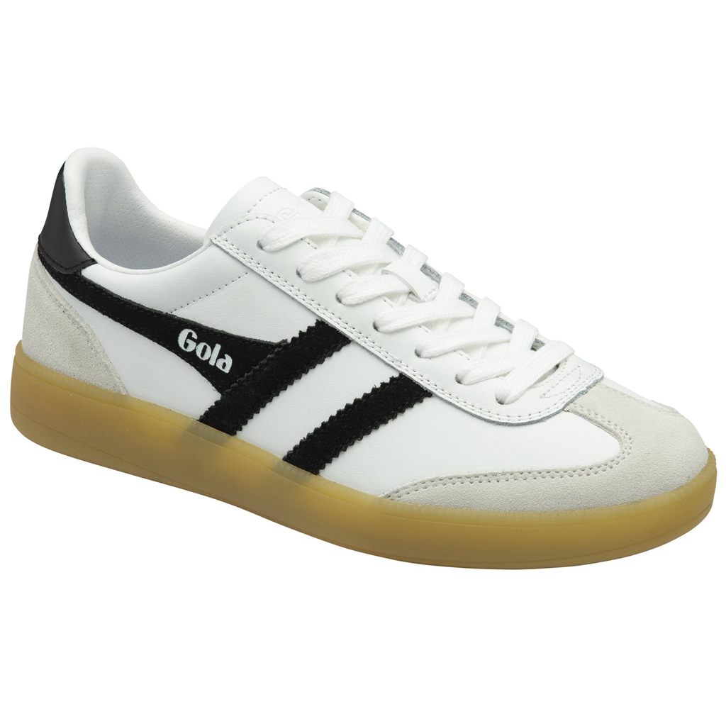Gola Classics Viper Leather Sneakers Blancas Negras Colombia | 340PDNLTR