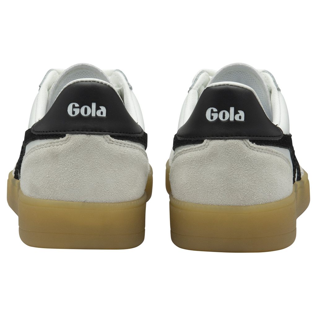 Gola Classics Viper Leather Sneakers Blancas Negras Colombia | 340PDNLTR