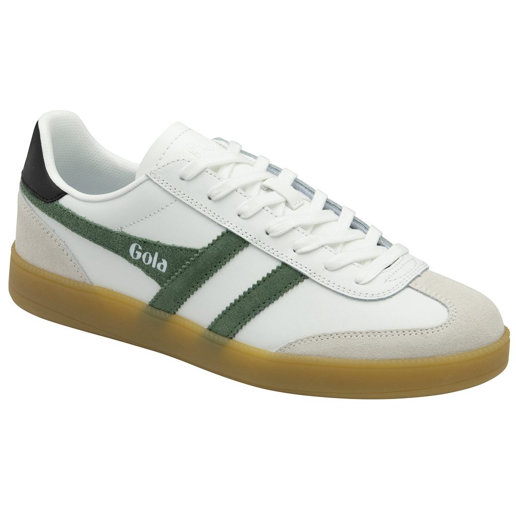 Gola Classics Viper Leather Sneakers Blancas Negras Colombia | 032KCJMVG