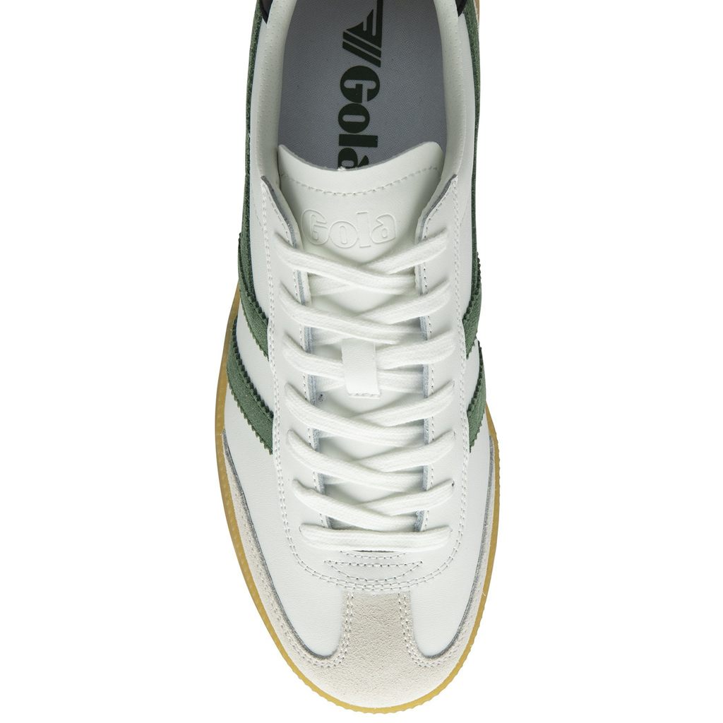 Gola Classics Viper Leather Sneakers Blancas Negras Colombia | 032KCJMVG