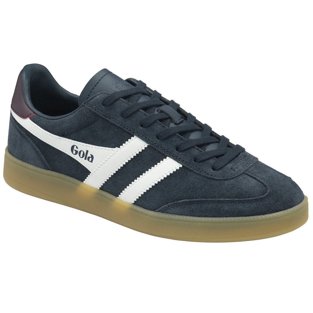 Gola Classics Viper Sneakers Azul Marino Blancas Burdeos Colombia | 659BXFLZU