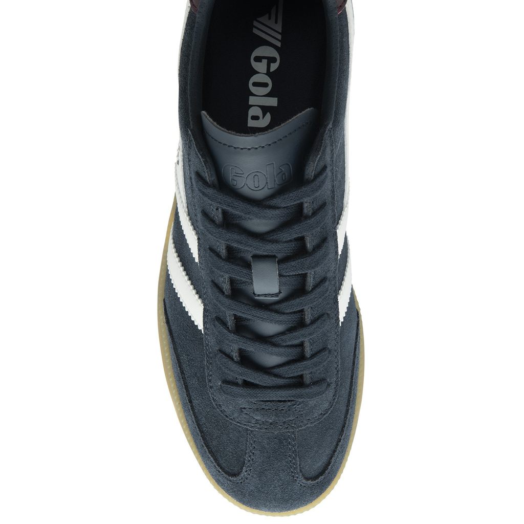 Gola Classics Viper Sneakers Azul Marino Blancas Burdeos Colombia | 659BXFLZU