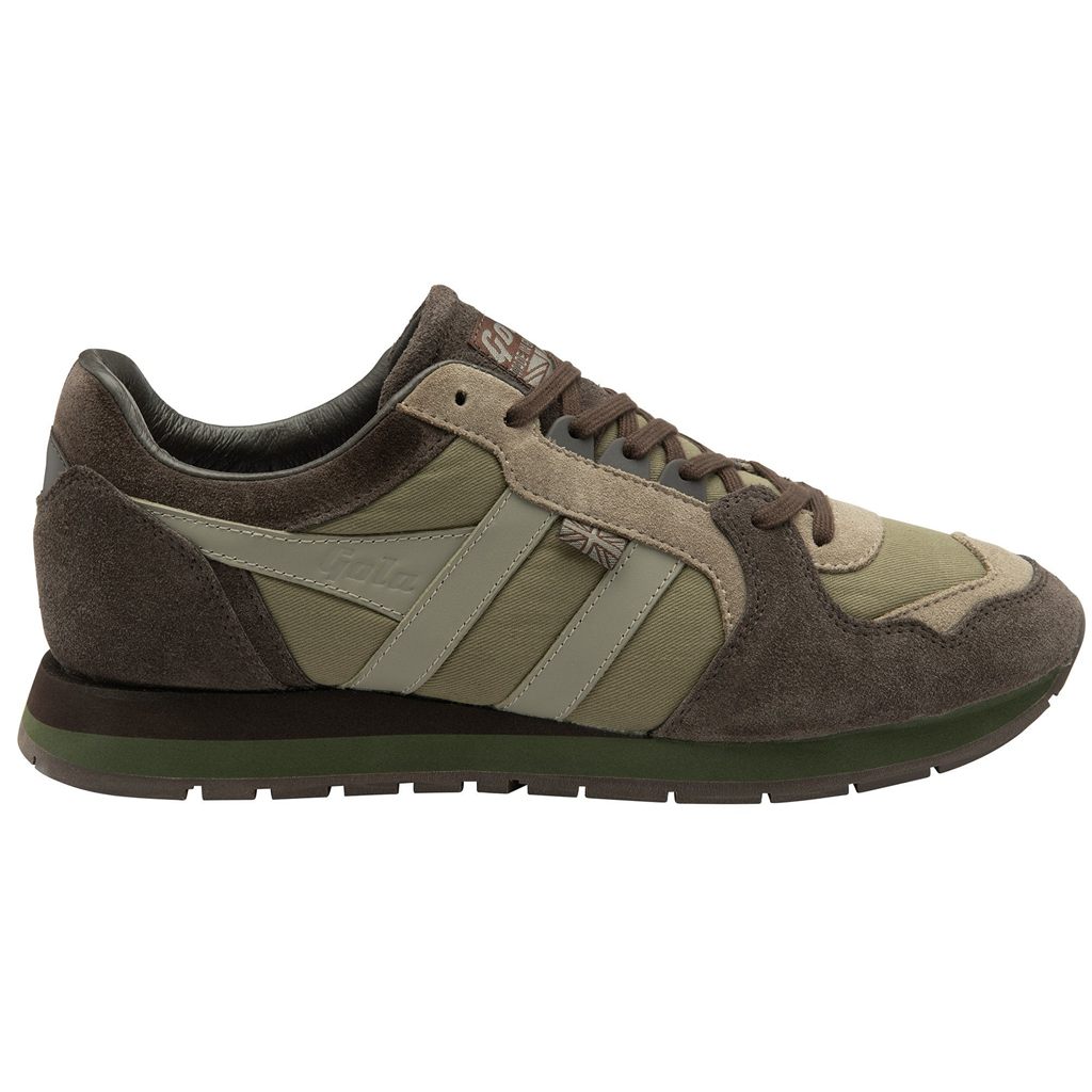 Gola Made in England - 1905 Ranger Engineered Garment Sneakers Marrones Kaki Colombia | 752GBNWML